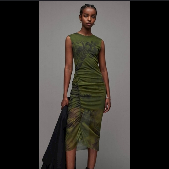 All Saints Dress Wild Horses Print - Picture 1 of 6